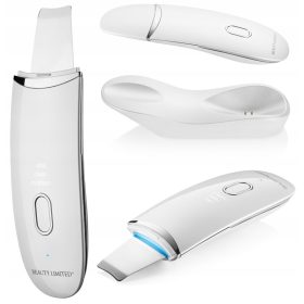    Beauty Limited WhiteWave Dispositivo peeling cavitazione 4 in 1, bianco