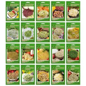  SET 15 confezioni semi per germogli VITAMINA