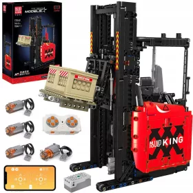    Blocchi da costruzione Stampo King Technik Carrello elevatore 1506 pz.