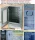  AFFUMICATORE ACCIAIO ZINCATO VETRO 46x29x81 cm
