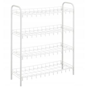 Scarpiera Metaltex 23 x 80 x 64 cm bianca