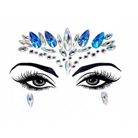  ADESIVI 3D VISO CRISTALLI AUTOADESIVI YT01