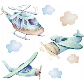  Adesivi murali Drukant MT-SAM-M aeroplani