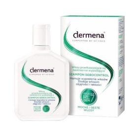 Shampoo Dermena Sebocontrol per Capelli Grassi, 200 ml