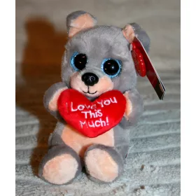  MASCOT CANE CLINTONS con occhi glitterati NUOVA