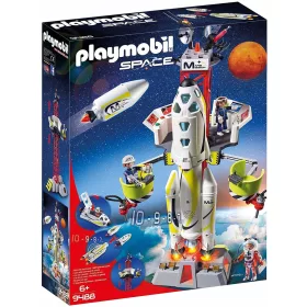  Playmobil Space Razzo spaziale con rampa 9488