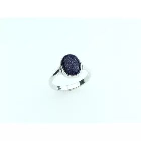 Anello in pietra d'argento della notte del Cairo