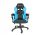 Sedia da gaming Genesis Nitro 330, ecopelle nera e blu