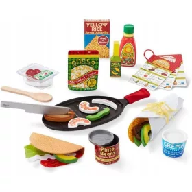  Set da cucina Melissa And Doug tortilla taco multicolore