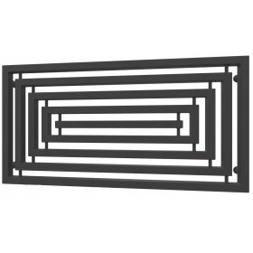  Termoarredo da bagno TOMSQUARE, NERO