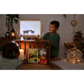  Teatro per bambini, fattoria, palcoscenico teatrale