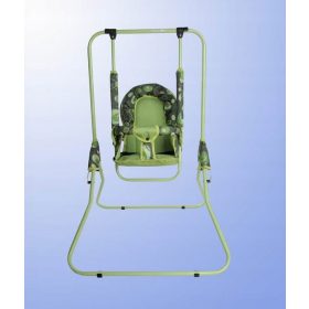  Altalena pieghevole in piedi, mix di colori