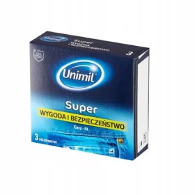  Preservativi UNIMIL Super lattice 3 pz