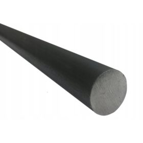 Asta tonda in acciaio g/l, diametro 20 L, 100 cm