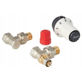  Set termostatico angolare Danfoss 013G5163