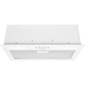   Cappa cucina ad incasso KERNAU KBH1060.1W 55 Vetro Bianco LED