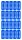  Connettore per pista Hot Wheels, blu scuro, 10 pezzi