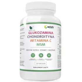   Integratore di Glucosamina, Condroitina, MSM e Vitamina C - 120 capsule vegetali