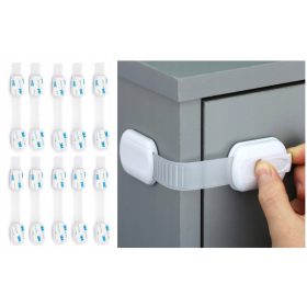  Serratura per fissare armadi, cassetti di mobili, 10 pz