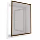 Zanzariera in Alluminio da Finestra 110x130 cm, Colore Bronzo