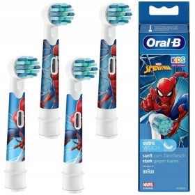  Testine per spazzolino Oral-B Spiderman, 4 pezzi