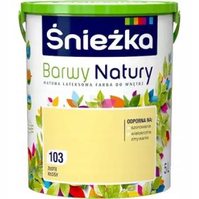    Śnieżka pittura murale al lattice 5 l 103 Złote Kłosy mat