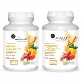   Vitamina C 1000 mg Plus - 100 Capsule Vegetali con Bioflavonoidi e Acerola
