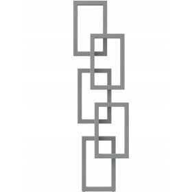  Termoarredo da bagno kAT 135/39 struttura antracite