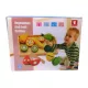  FRUTTA VERDURA IN LEGNO DA TAGLIO CON SET VELCRO