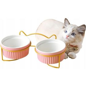    Set di due ciotole in ceramica Emes, tonalità del rosa, 0,6 l