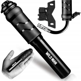  Pompa a mano Korbi Wild Man, nera, 16 cm