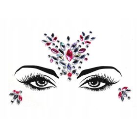  ADESIVI 3D VISO CRISTALLI AUTOADESIVI YT35