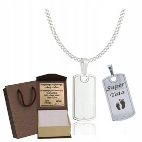    TARGHETTA PER CANI CON ARMATURA COMPLETA DA UOMO IN ARGENTO PR. 925 INCISIONE GRATUITA