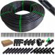  LINEA IRRIGAZIONE GOCCIOLANTE 100M+90pz. KIT IRRIGAZIONE