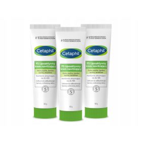 Cetaphil PS Crema Idratante Lipattiva 100 g - Pacco da 3