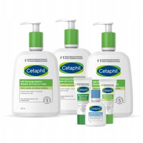   Cetaphil MD Dermoprotettore Balsamo per Viso e Corpo, 500 ml - 3 Pezzi + Omaggio