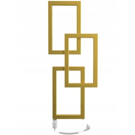    Radiatore da bagno elettrico DISCOVERYDOM 300 W 360 x 870 mm oro