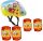 Casco da bicicletta Seven Winnie the Pooh universale + gomitiere e ginocchiere Disney Winnie the Pooh universali rosse