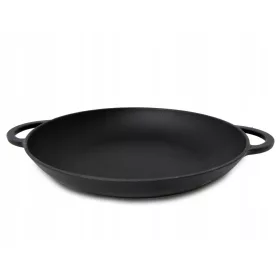  PADELLA IN GHISA 40CM GRILL FALÒ CON MANICI