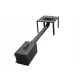  KIT AFFUMICATORE BASE TUBO CAMINO 45CM