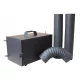  KIT FUMATORI 45CM GOMITO PER TUBO CAMINO