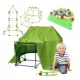  KIT DI COSTRUZIONE FORT BASE TENDA TUBO SFERE