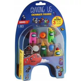 Among Us S2 Crewmate 5 personaggi + 3 accessori A