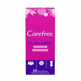  Assorbenti igienici Carefree Plus Large Fresh. 20 pezzi