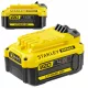  Batteria Stanley agli ioni di litio 18 V 4 Ah