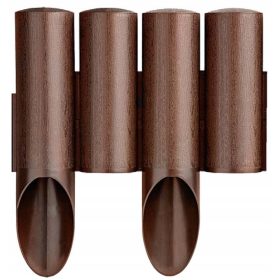    Bordo da giardino in plastica Cellfast 230 cm x 25 cm marrone