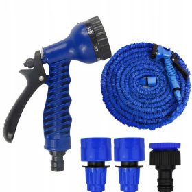  TUBO GIARDINO 15-45m PISTOLA ESTENSIBILE LUNGO