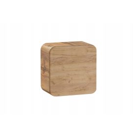    Mobile bagno sospeso Comad Aruba 35x35x22 cm rovere artigianale oro