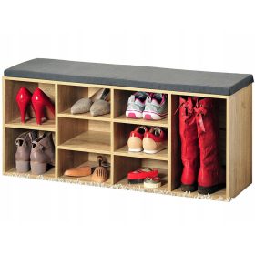    Scarpiera Kesper con seduta 30 x 48 x 104 cm rovere naturale