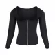  Camicia da donna per dimagrire con sudore caldo, modellante per il corpo, tute da sauna dimagranti M